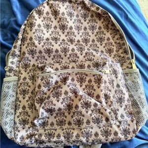 Disney Parks Haunted Mansion Patterned Backpack